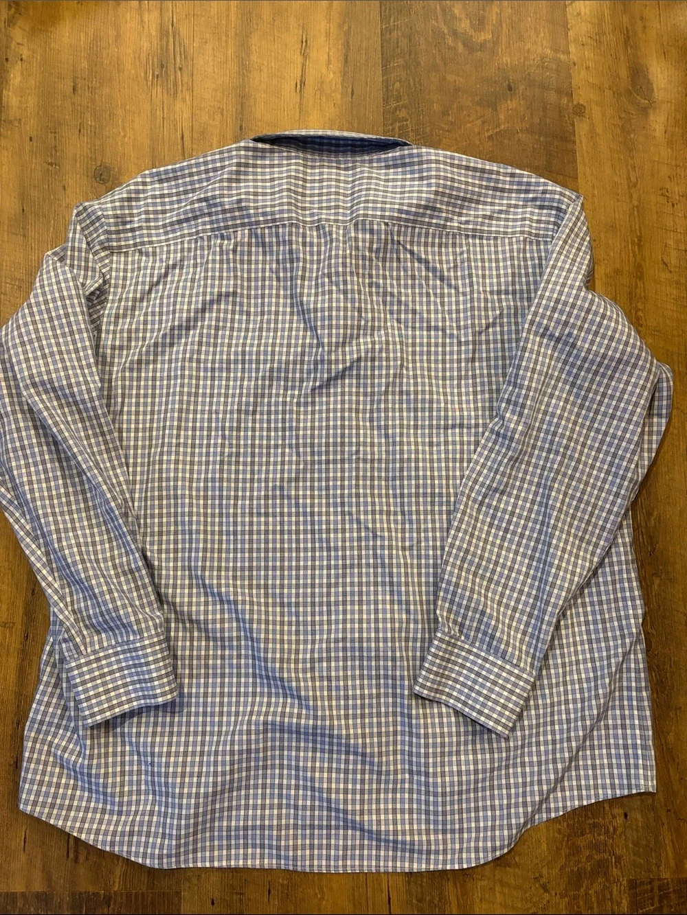 UNTUCKit Men's Durif Wrinkle-Free Gingham Button Down Shirt XXX-Large